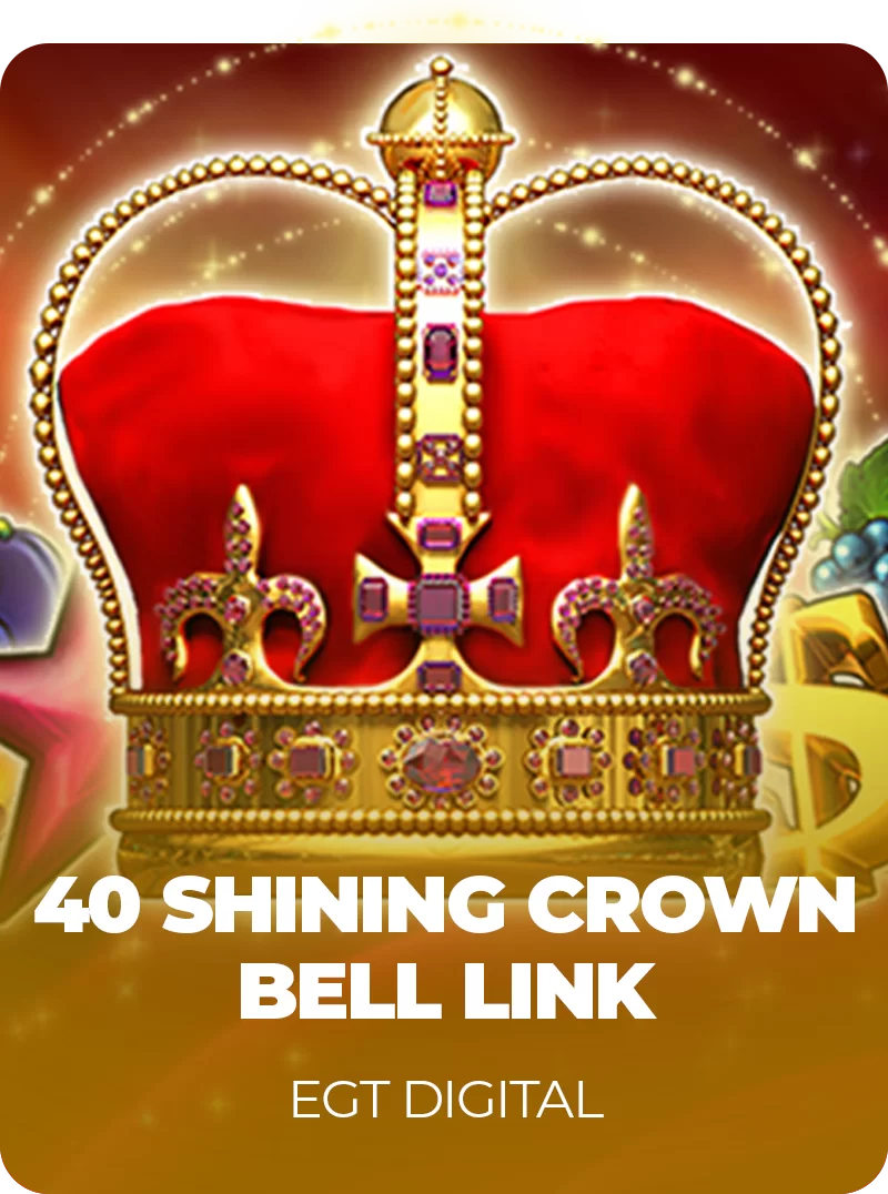40 Shining Crown slot — EGT taç temalı klasik 40 hatlı slot